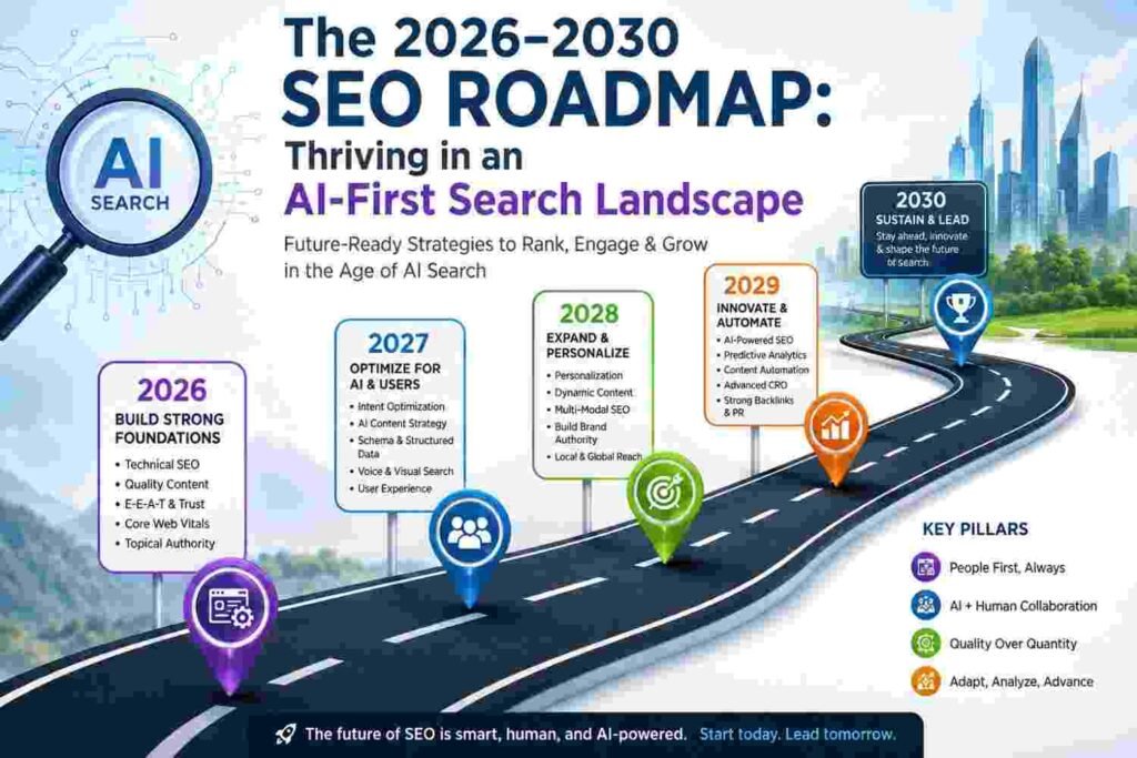 The 2026–2030 SEO Roadmap