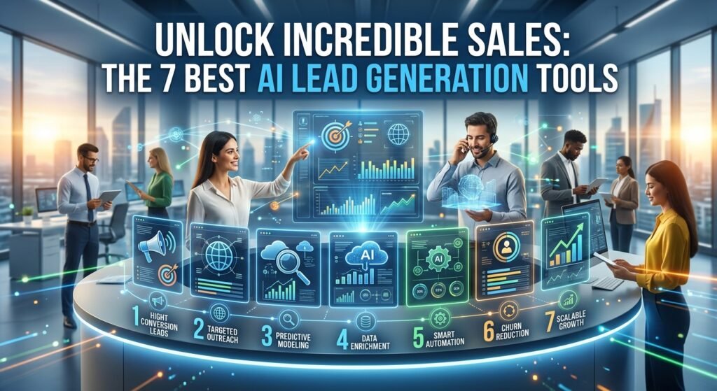 Unlock Incredible Sales: The 7 Best AI Lead Generation Tools