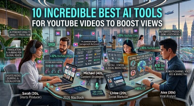 10 Incredible Best AI Tools for YouTube Videos to Boost Views