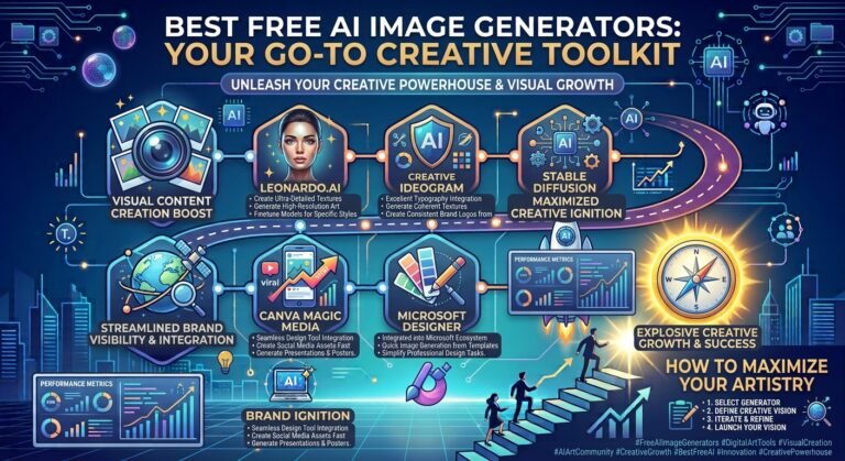 10 Best Free AI Image Generators to Create Stunning Visuals Instantly