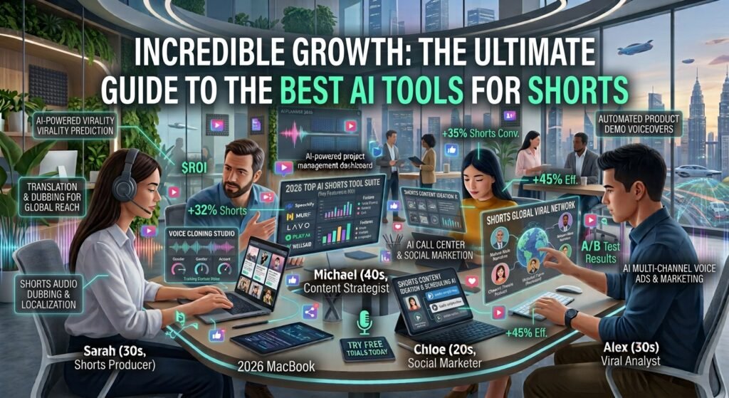 Incredible Growth: The Ultimate Guide to the Best AI Tools for Shorts